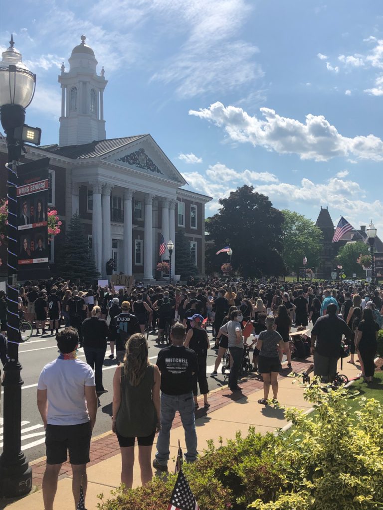 BLM Protest at Woburn City Hall