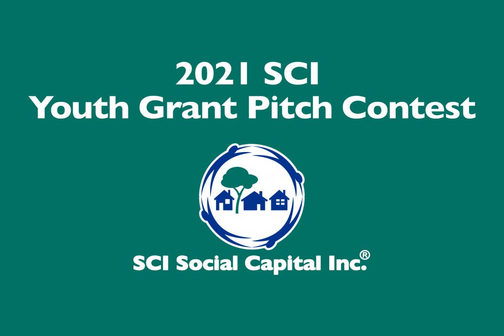 2021 SCI Youth Grant Pitch Contest branding