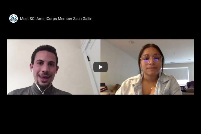 Meet SCI AmeriCorps Member Zach Gallin