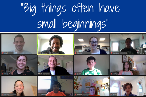 Youth Generated Projects: “Big things often have small beginnings”