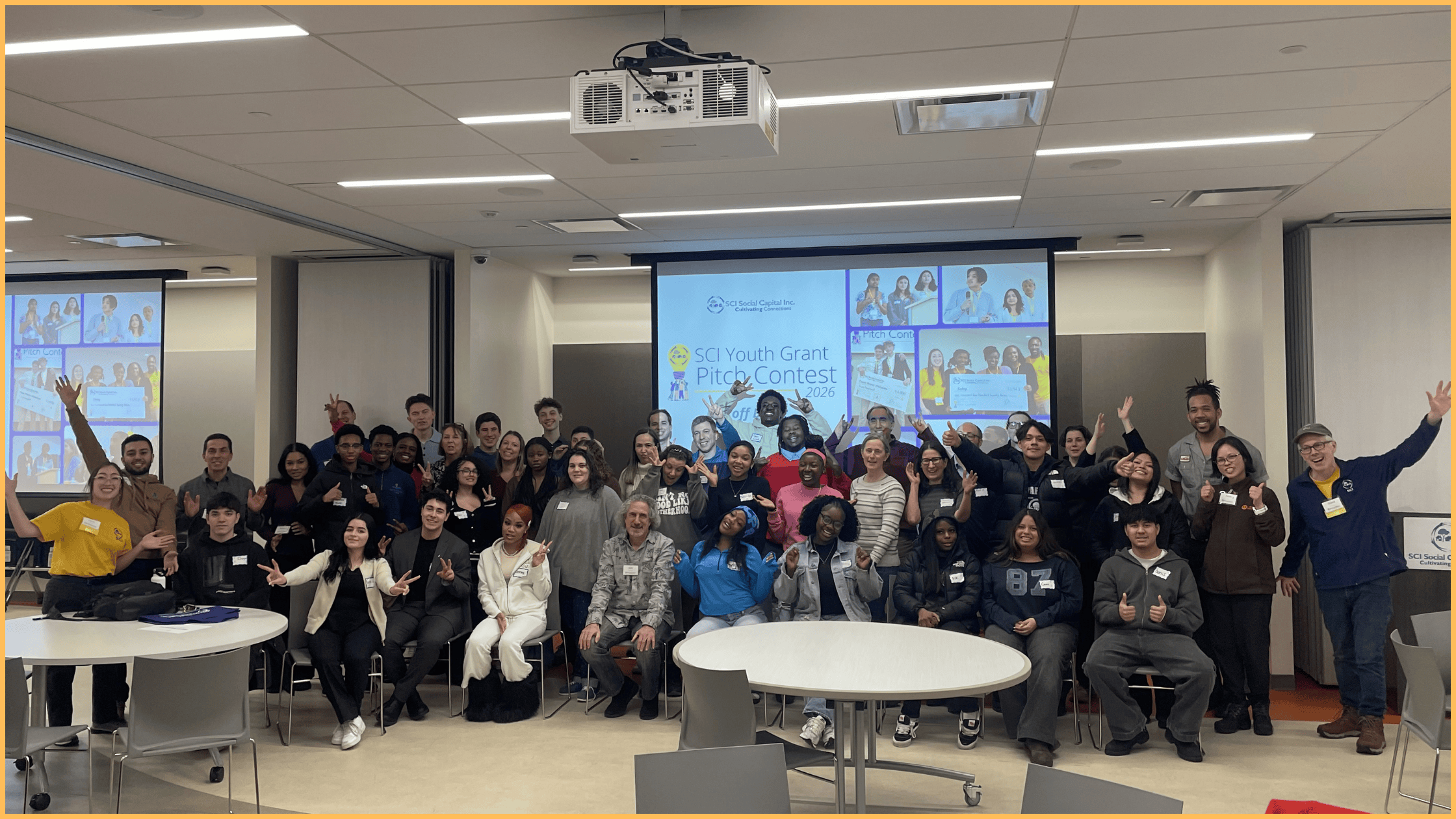 On Saturday, February 7th, the 2026 SCI Youth Grant Pitch Contest officially got underway as youth teams and volunteer coaches gathered at Roxbury Community College for the Kickoff Event.